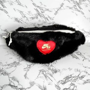 Nike x Olivia Kim Faux Fur Fanny Pack Never Used